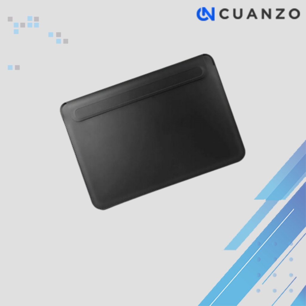 Sleeve Case Laptop MacBook Air Pro Soft Faux Leather Magnetic/Tas Laptop Aman Penutup Magnetik Kuat 