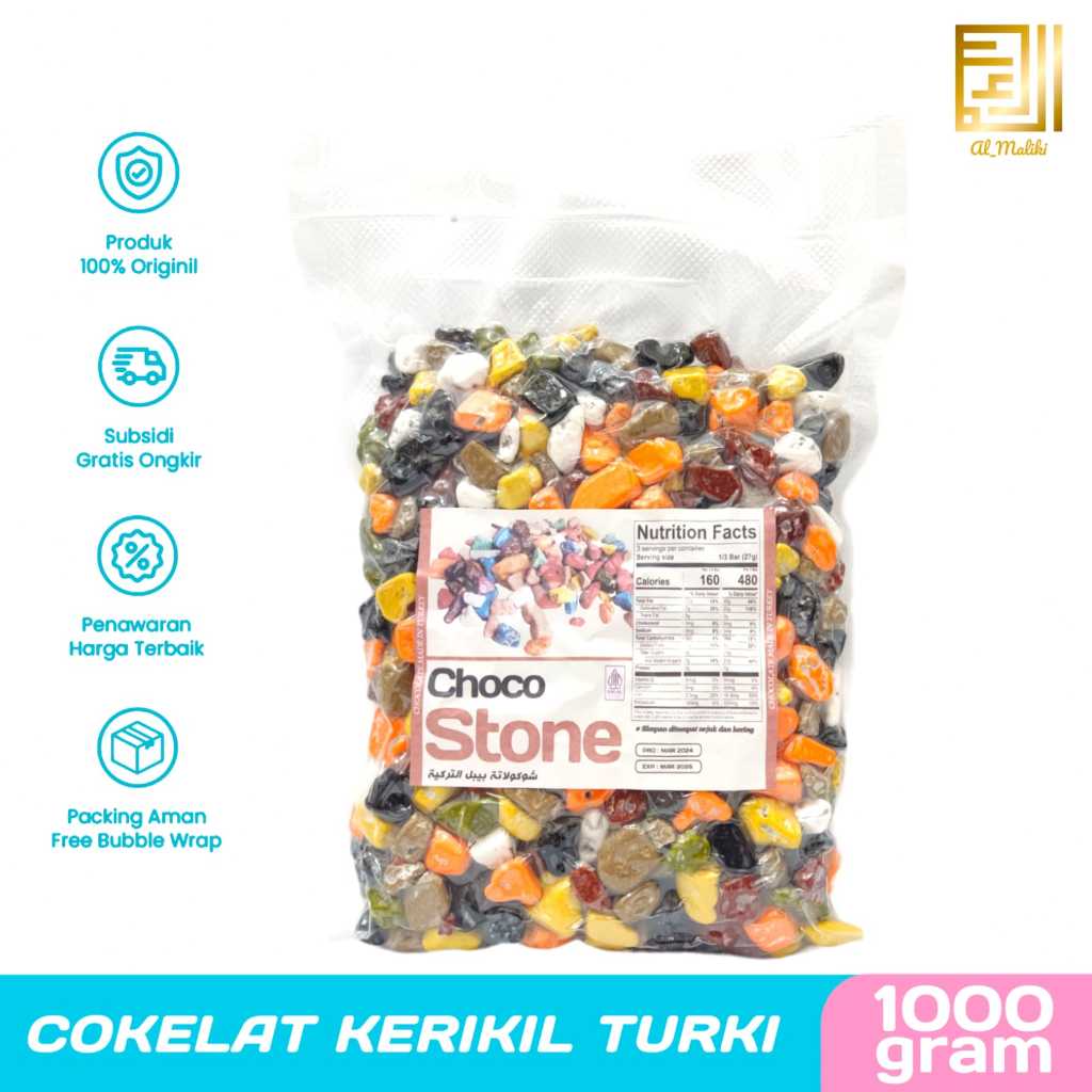 

Coklat Kerikil Arab 1kg I Cokelat Batu Turki Vacum