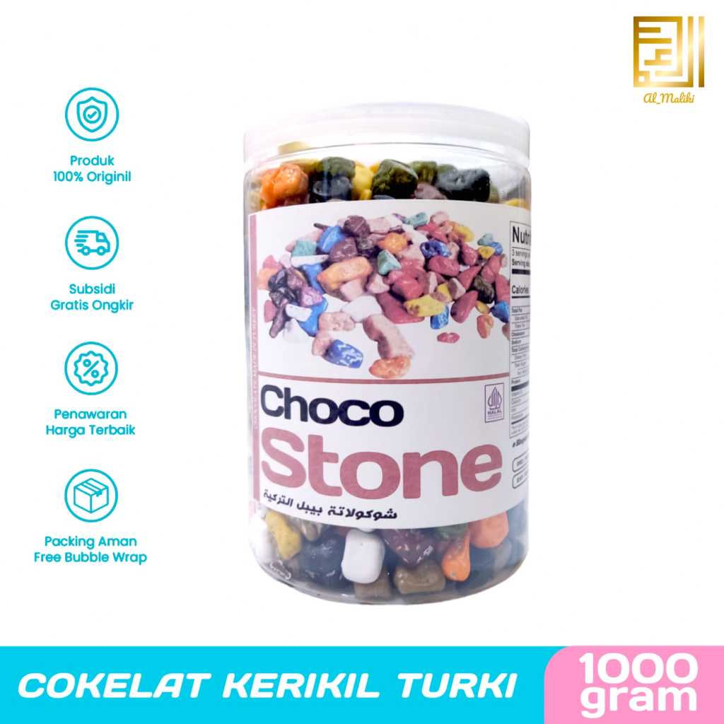 

Coklat Kerikil Arab 1kg I Cokelat Batu Turki Toples