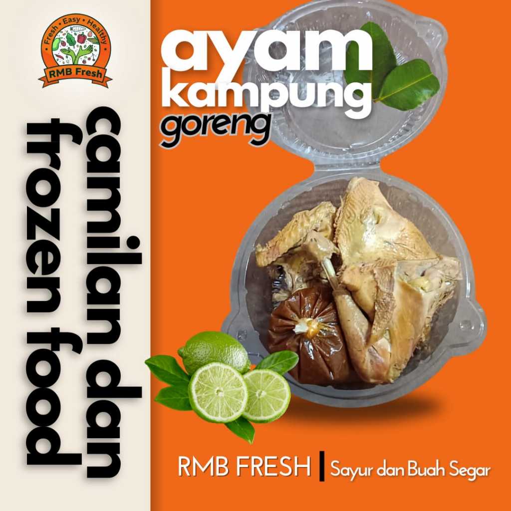 

Ayam Kampung Goreng / 4 potong