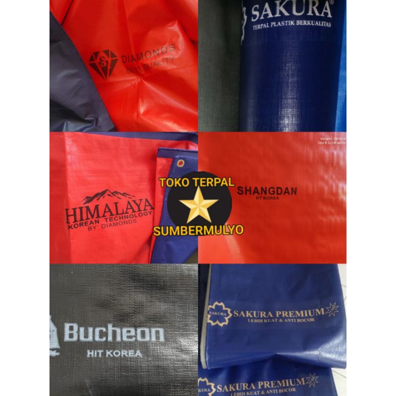 Terpal Plastik 6 x 10Meter