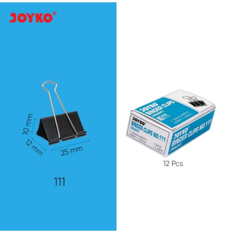 

Binder Clip Penjepit Kertas Clip 105 111 155 200 260