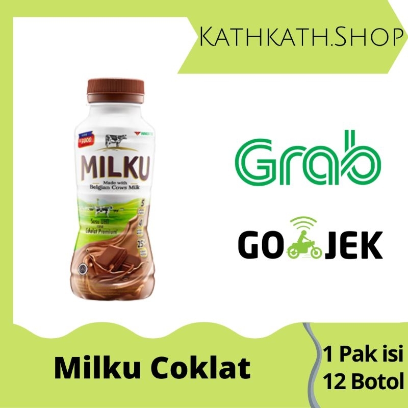 

Milku Coklat Pak isi 12 botol