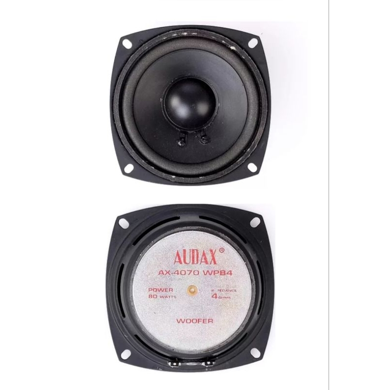 Speaker Audax AX 4070 / AX4070 WPB4 wofer 4 inch original