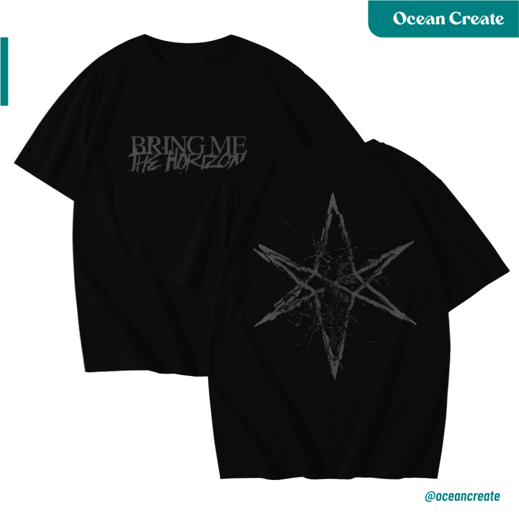 Kaos BMTH Flower Hex Bring Me The Horizon