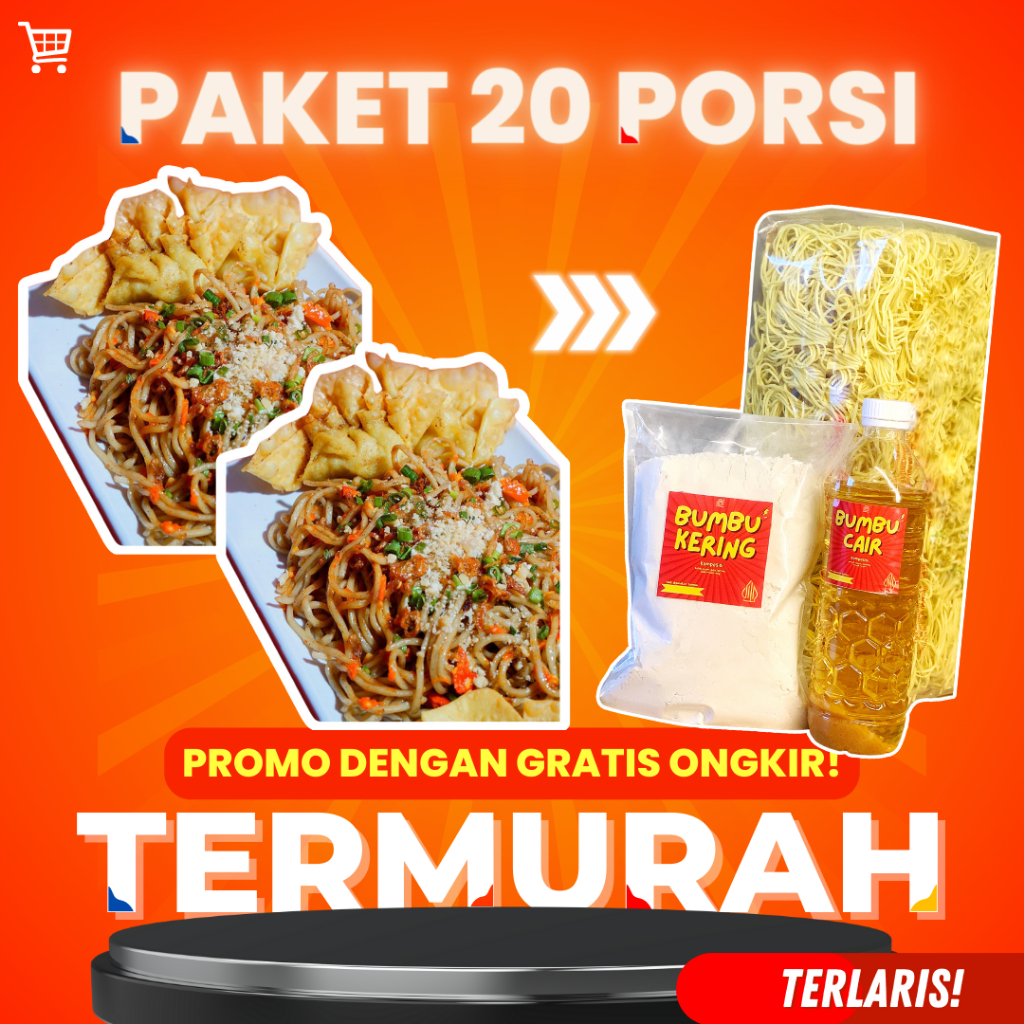 

BAHAN BAKU 20 PORSI UNTUK USAHA KECIL BESAR DAN RUMAHAN SIMPEL