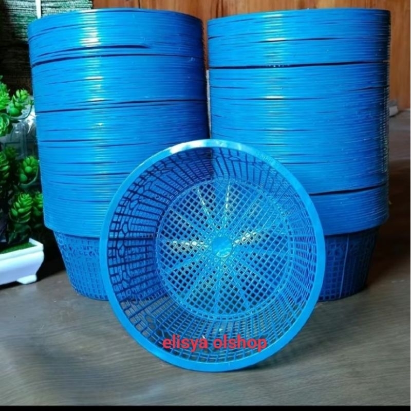 GROSIR  60PCS BESEK BULAT/WAKUL PLASTIK HAJATAN ,BESEK TERMURAH