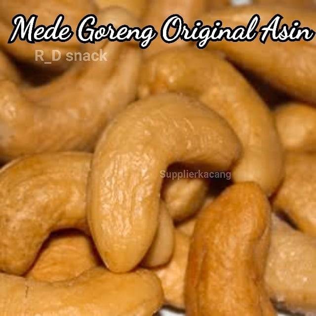 

BOMBASTIS 1kg Mede GORENG Original Asin kacang mete kacang monyet