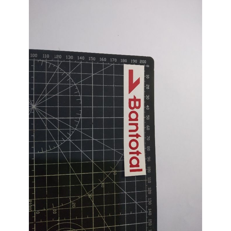 

cutting stiker bantotal