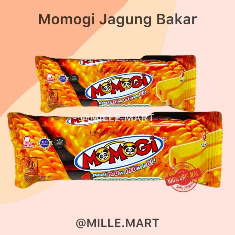 

[Per Pcs] MOMOGI STICK SNACK MAKANAN RINGAN RASA JAGUNG BAKAR 12 GR