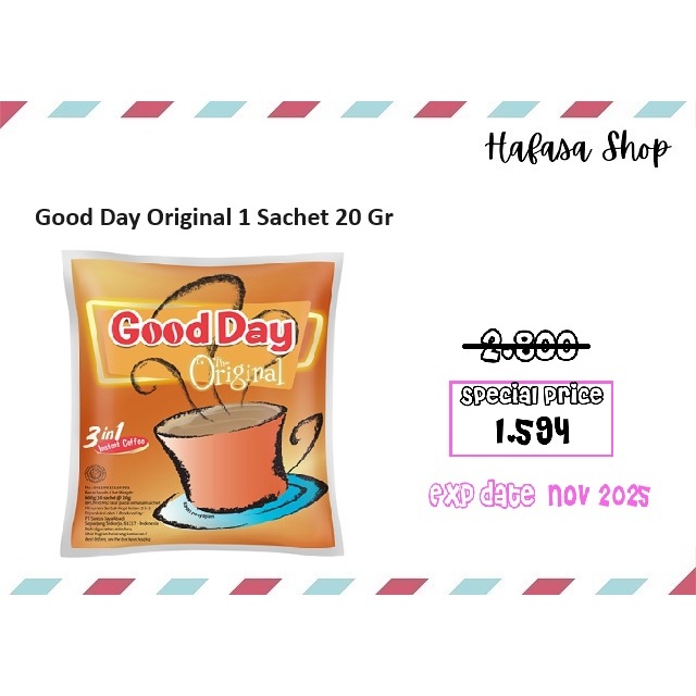 

Good Day Original 1 Sachat 20 Gr