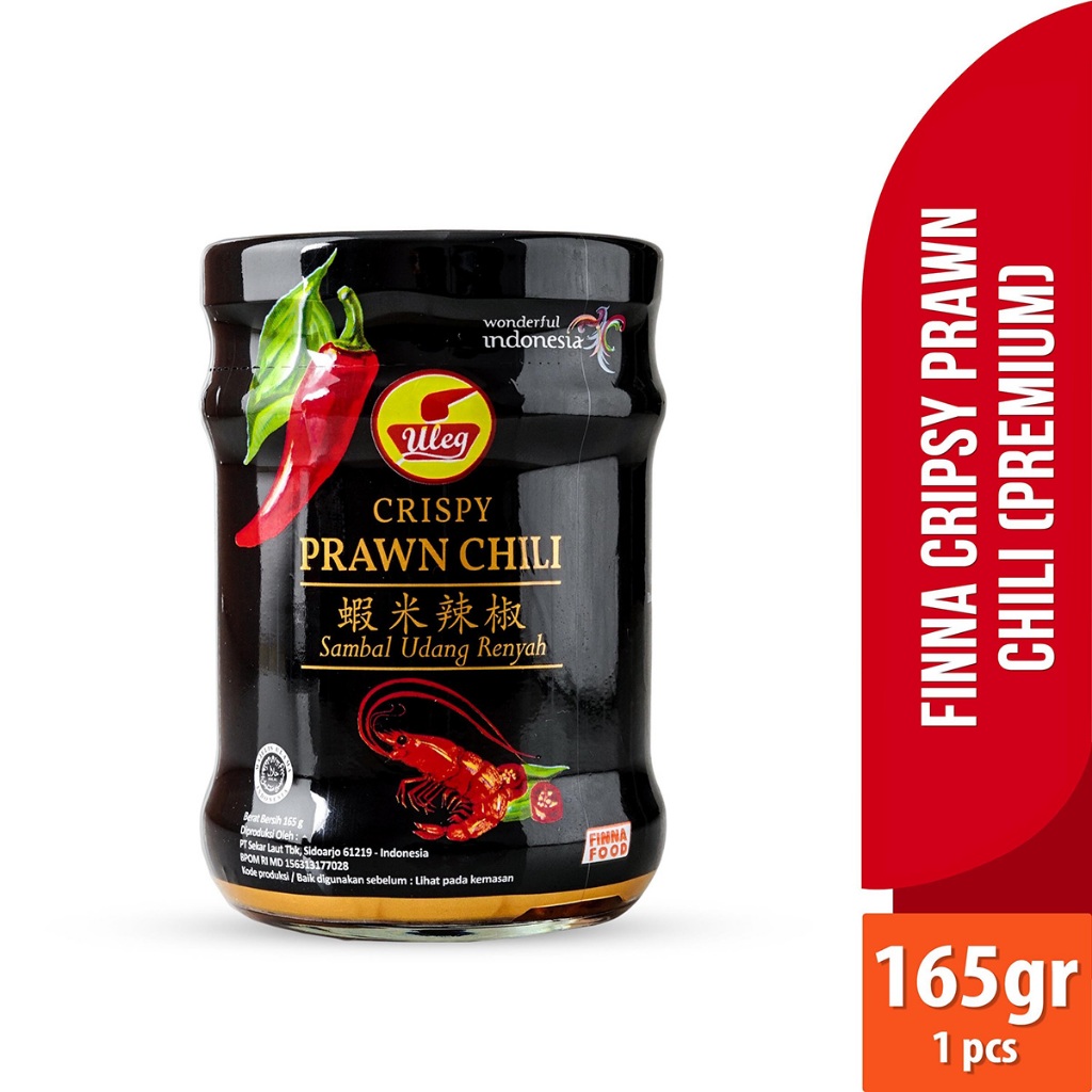 

Finna Crispy Prawn Chili (Premium) Jar Toples