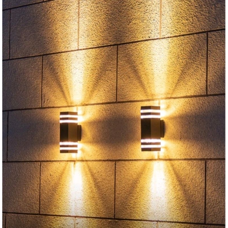 LAMPU HIAS DINDING OUTDOOR & INDOOR DINDING MINIMALIS || LAMPU HIAS TAMAN, CAFE, HOTEL, RUMAH AESTET