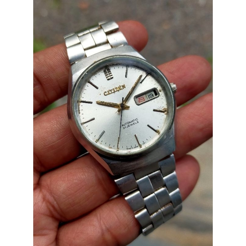 Jam Tangan Citizen Automatic 21 Jewels Japan Vintage.