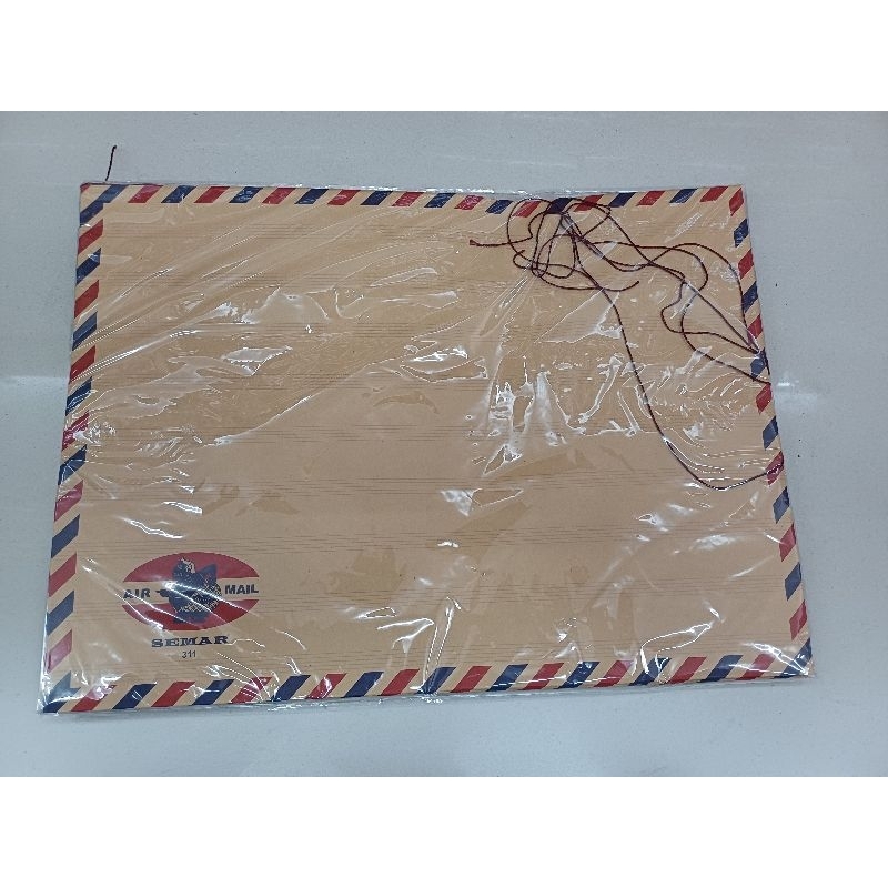 

AMPLOP COKLAT AIR MAIL TALI 311/ AMPLOP TALI