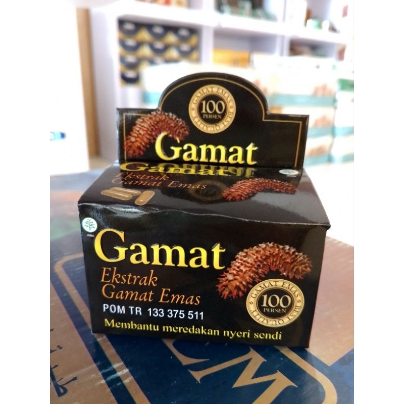 Kapsul Gamat Emas Teripang Emas Asli