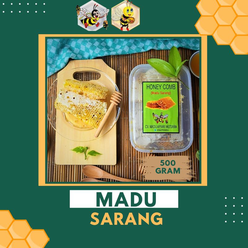 

MADU DALAM SARANG TERNAK 500 GRAM