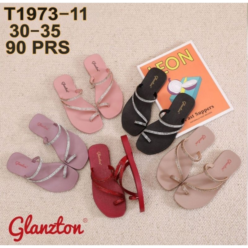 Sandal Jepit Anak Perempuan Glitter Pasir Glanzton 1973