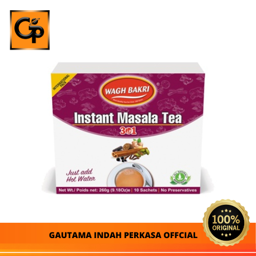 

Minuman Serbuk Teh Tarik Masala 3in1 Wagh Bakrie 260g