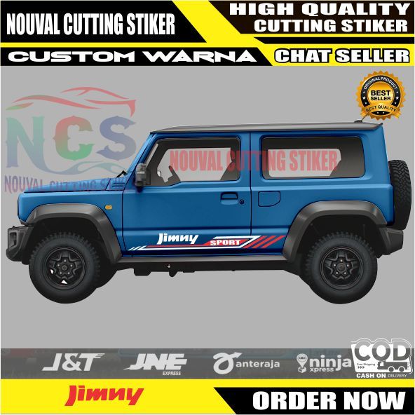 STIKER JIMNY STICKER MOBIL SUZUKI JIMNY KATANA JEEP RUBICON WENGLER TERBARU