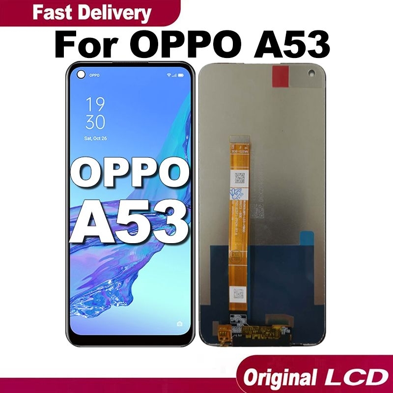 lcd touchscreen oppo a53/a54 original100%