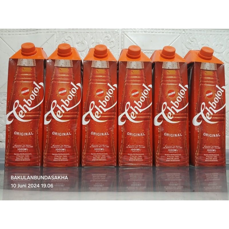 

SOSRO TEH BOTOL ORIGINAL || 1000 ML