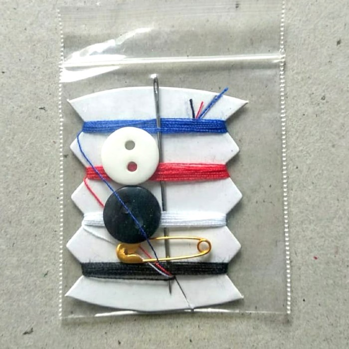 Mini sewing kit / benang jahit traveling pack / sewing kit hotel amenities