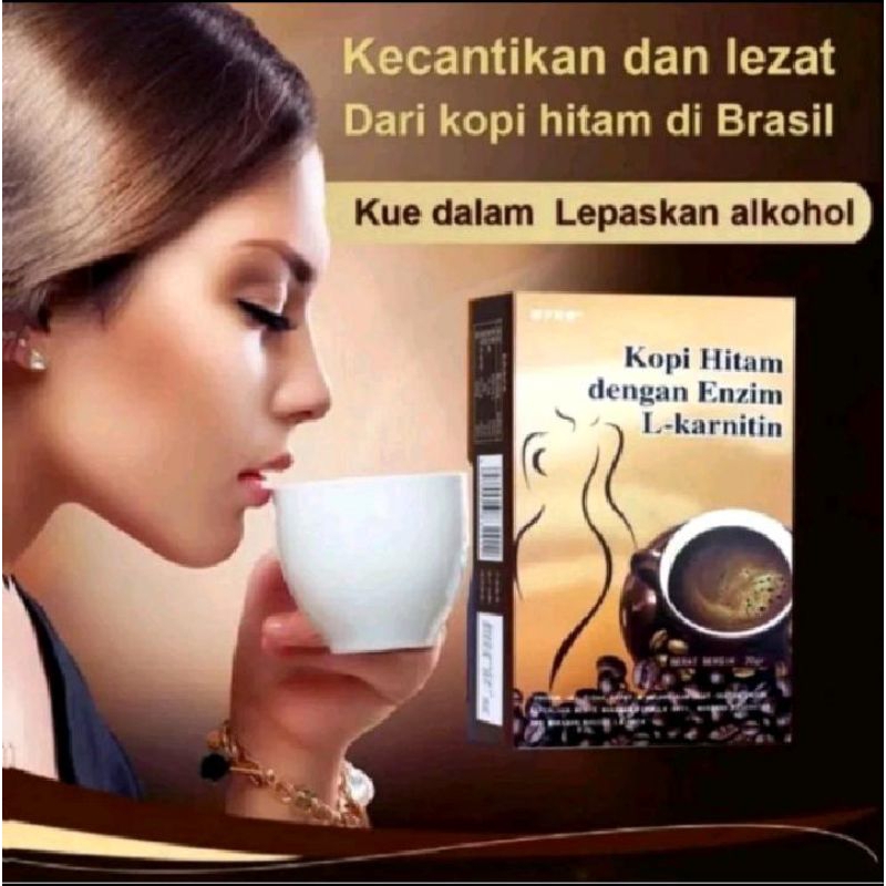 

￼KOPI HITAN L KARNITIN DENGAN KACANG CANELINI [ ISI 10 SACHET ] KOPI HITAM RENDAH GULA | KOPI DIET - PELANGSING BADAN CEPAT DAN AMPUH | PELANGSING PERUT BUNCIT BPOM | PELANGSING HERBAL | PELANGSING PERMANEN | KOPI L KARNITIN ORIGINAL