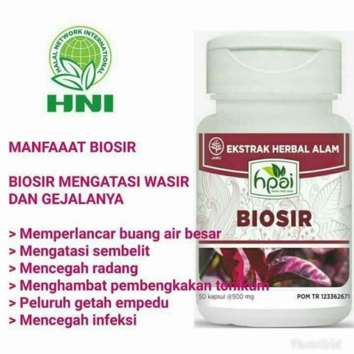 BIOSIR Kapsul 100% Garansi Asli Produk HNI HPAI