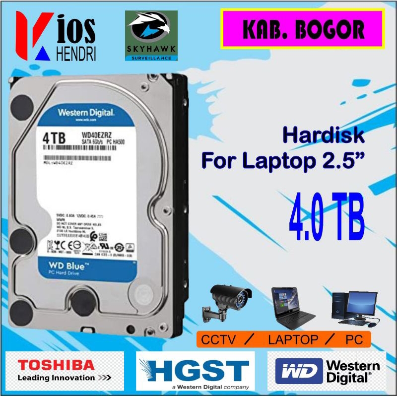 Hardisk PC dan CCTV 4 TB
