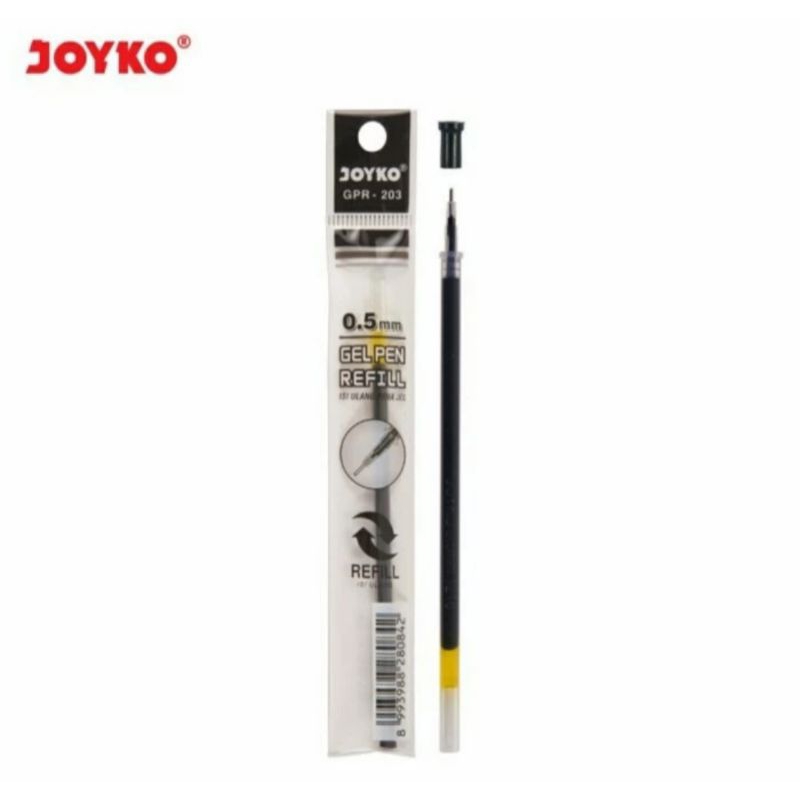 

Refil Isi Pen Gel JOYKO GPR-203 0.5 Hitam Per Lusin