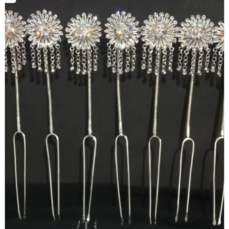 mentul silver 9pcs + sirkam centung  solo putri