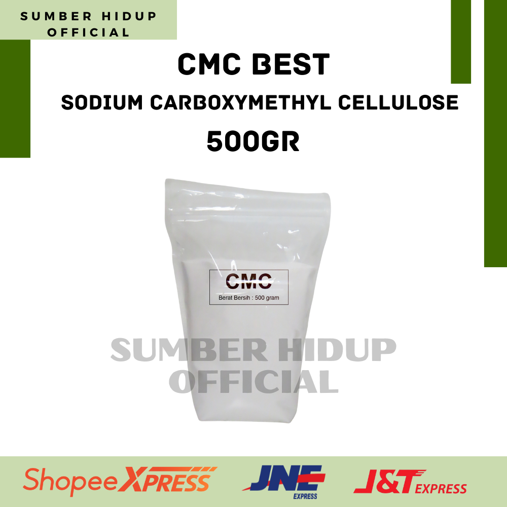 

CMC BEST / SODIUM CARBOXYMETHYL CELLULOSE FOOD GRADE 500 GR