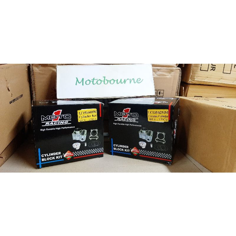 Blok Moto1 Juiter Mx King NVL Vixion 60 mm Bore up BLOK SEHER MOTO 1 ORIGINAL