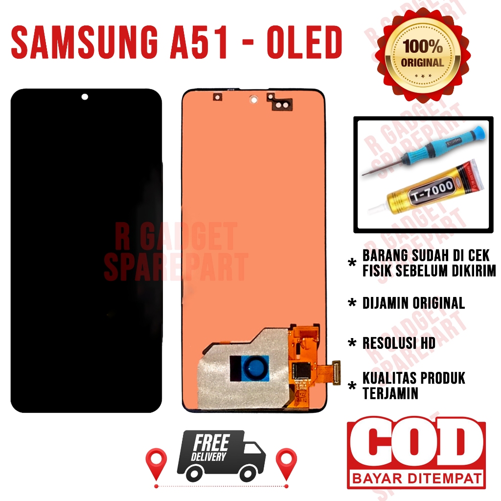 Lcd Samsung A51 OLED Quality Lcd Touchscreen Samsung A51 Fullset