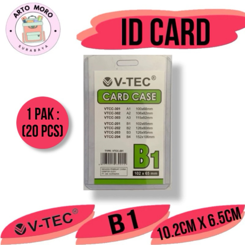

ID CARD B1 (1 PAK) PLASTIK MIKA READY STOCK SURABAYA