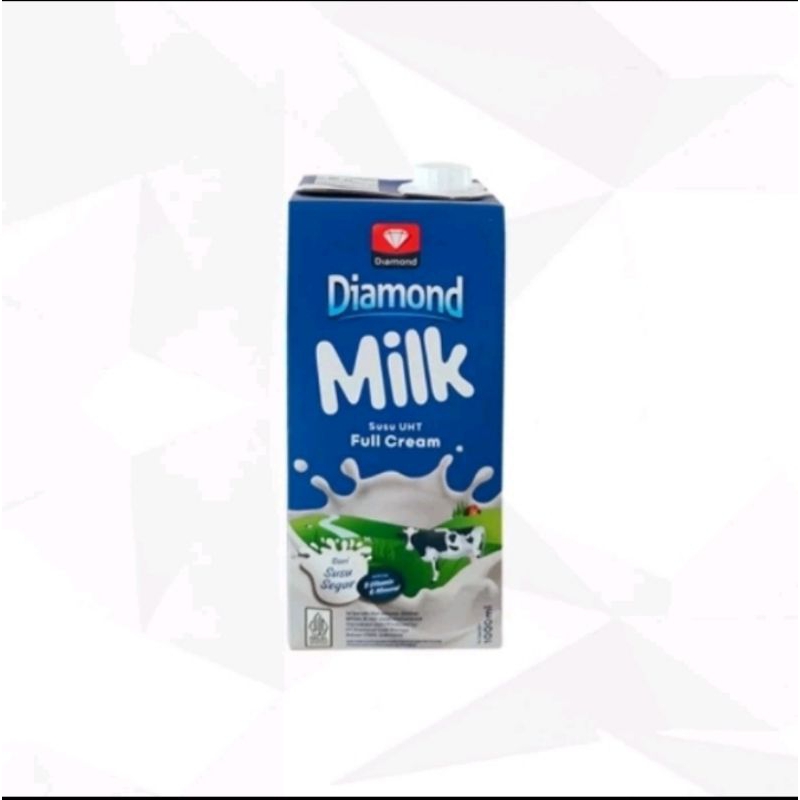 

Diamond Milk Susu UHT Full Cream 1000ml