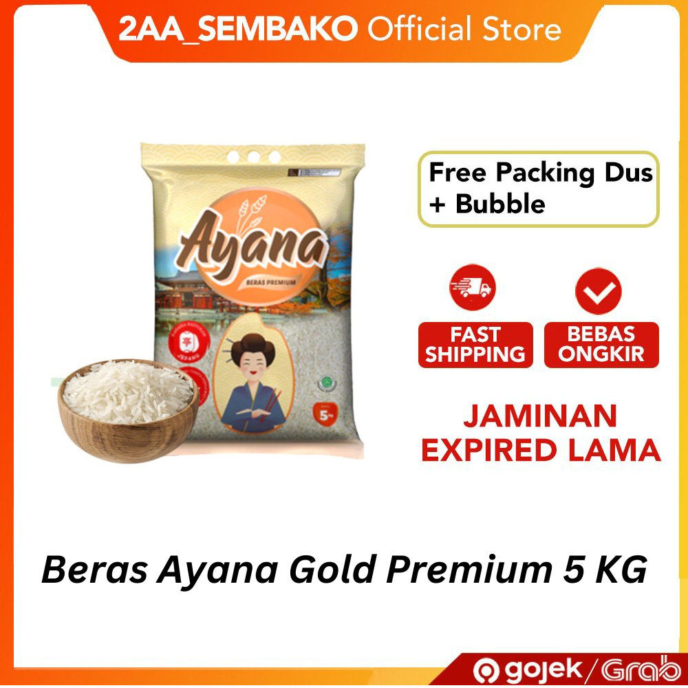 

Beras Ayana Premium Gold 5 KG