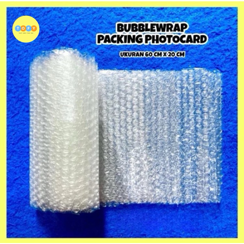 

[READY] BUBBLE WRAP BUBBLEWRAP BENING ECERAN PACKING PC TC KPOP PHOTOCARD BUBLE TRADING CARD UKURAN 60 CM X 20 CM PLASTIK PER LEMBAR LEMBARAN ONLINE SHOP OLSHOP UNTUK KARTON YELLOW HARD BOARD YB NCT DREAM 127 BTS AESPA TWICE SEVENTEEN SVT SUPER JUNIOR