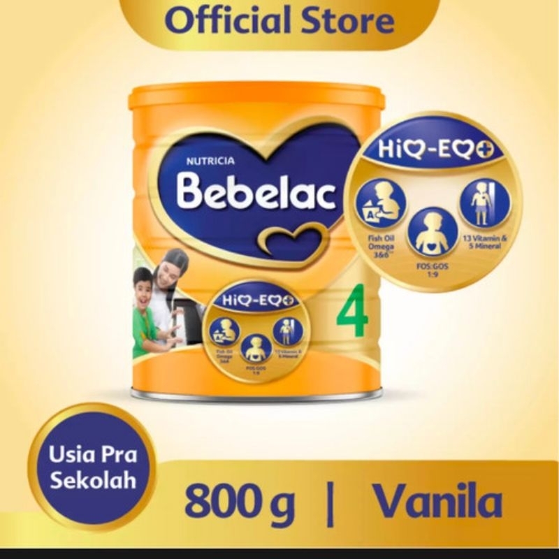 Susu Bebelac 4 800 gr Kemasan Kaleng