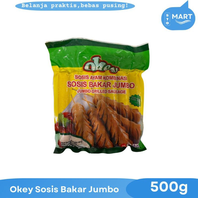 

Okey sosis Ayam bakar JUMBO 500gr