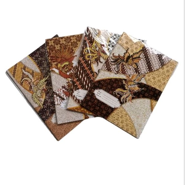 

Sampul buku batik kwarto / sampul kertas batik / sampul buku tulis quarto