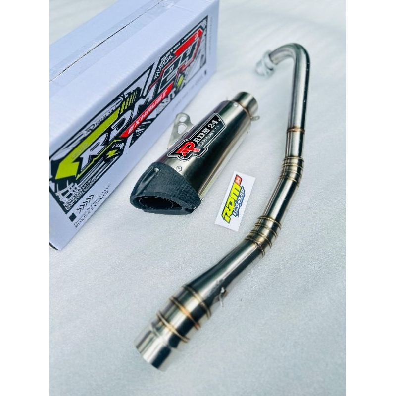 Knalpot kompetisi drag 130cc-200cc jupiter vega smash shogun supra bore up harian _ original RDM24 E