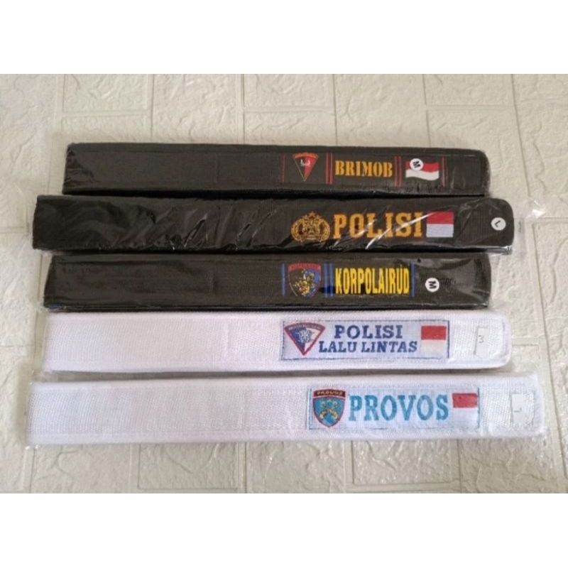 Sabuk Perekat Polri /Sabuk perkat Brimob / Sabuk Perekat provos /Sabuk Perekat Korpolairud