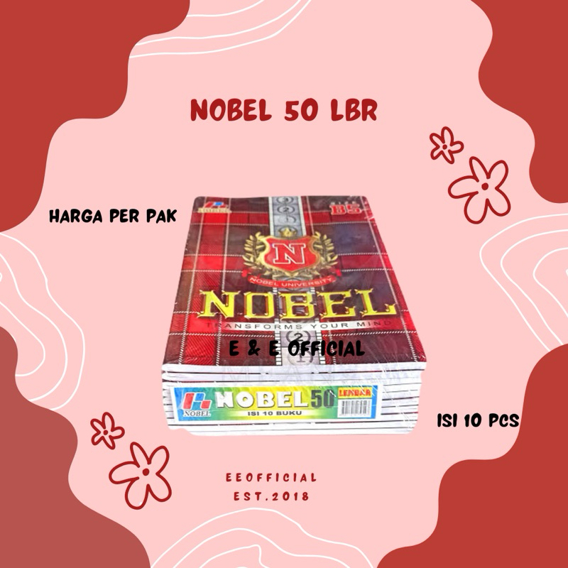 

BUKU BOXY PANJANG NOBEL 50 LEMBAR / BUKU CAMPUS NOBEL 50 LBR SMA SMK / BUKU BIG BOS CAMPUS