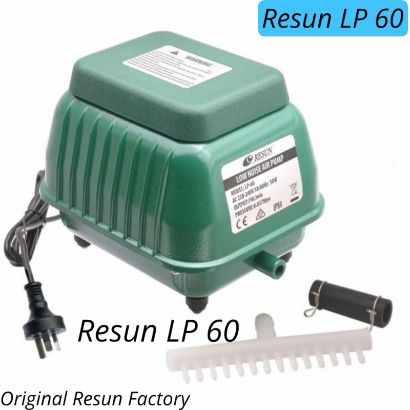 Resun LP 60 Aerator Garansi original Low Noise Resun aerator lp60 high pressure