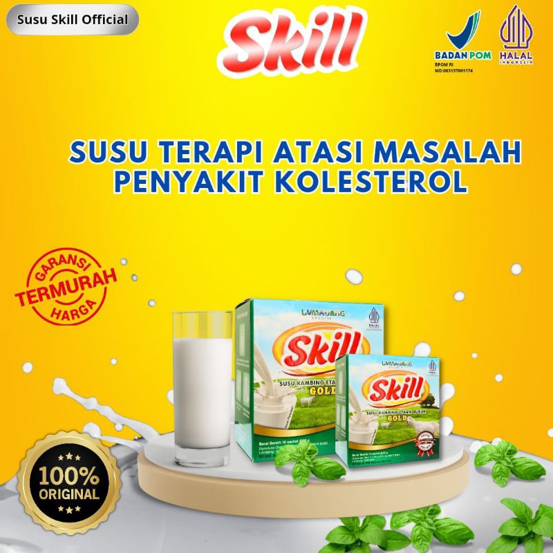 

Etawa Skill Susu Etawa Herbal Kolesterol Official 1 Box Sachet