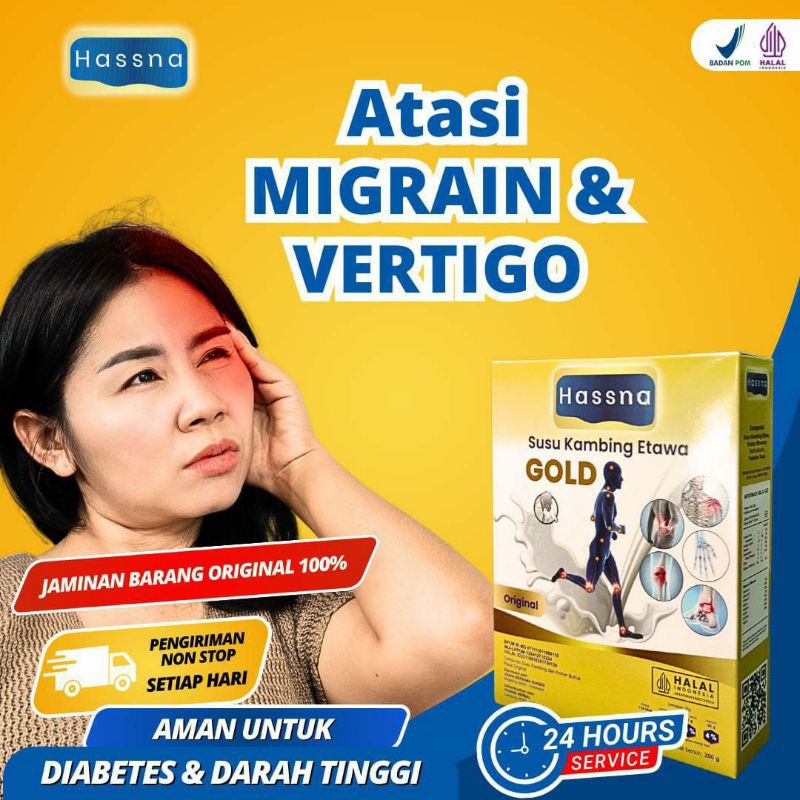 

Hassna Susu Kambing Etawa Gold Solusi Nyeri Sendi & Tulang Original 1 Box