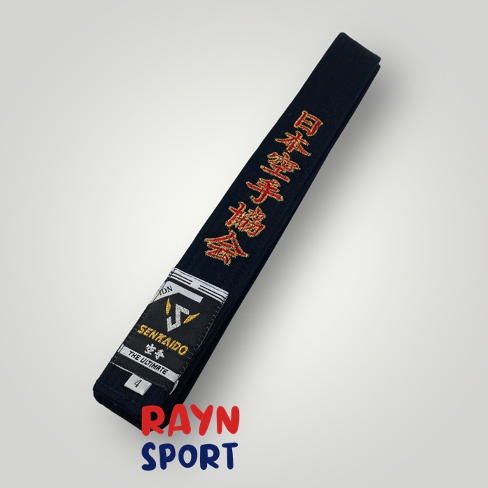 Sabuk Hitam SENKAIDO The Ultimate Master Gi Karate Black Belt Original