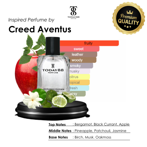 Creed Aventus Premium - Parfum Unisex Today88 Inspired Perfume